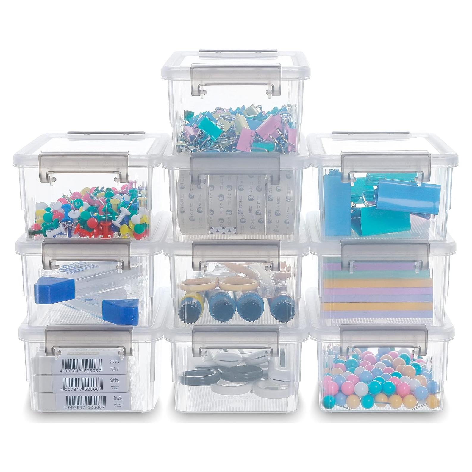 Cajas de Almacenamiento Citylife 10 Piezas 0.53 QT Plástico