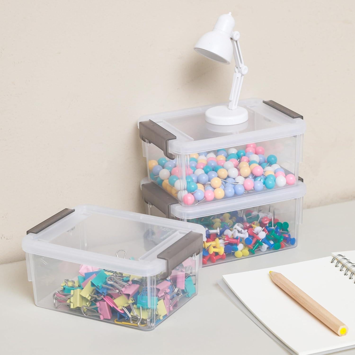 Cajas de Almacenamiento Citylife 10 Piezas 0.53 QT Plástico