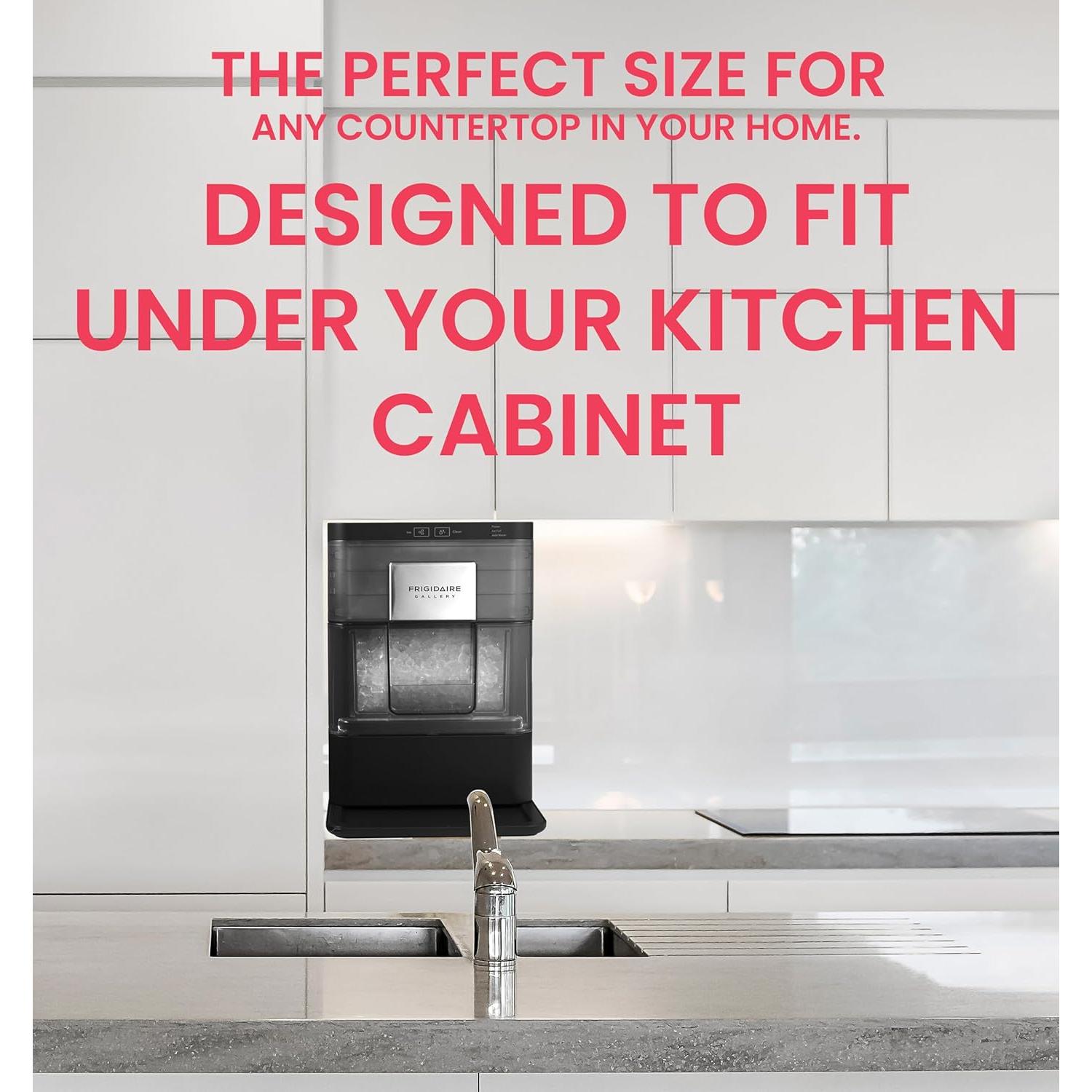 Fabricante de Hielo Nugget Frigidaire Gallery 44 lbs/día Negro