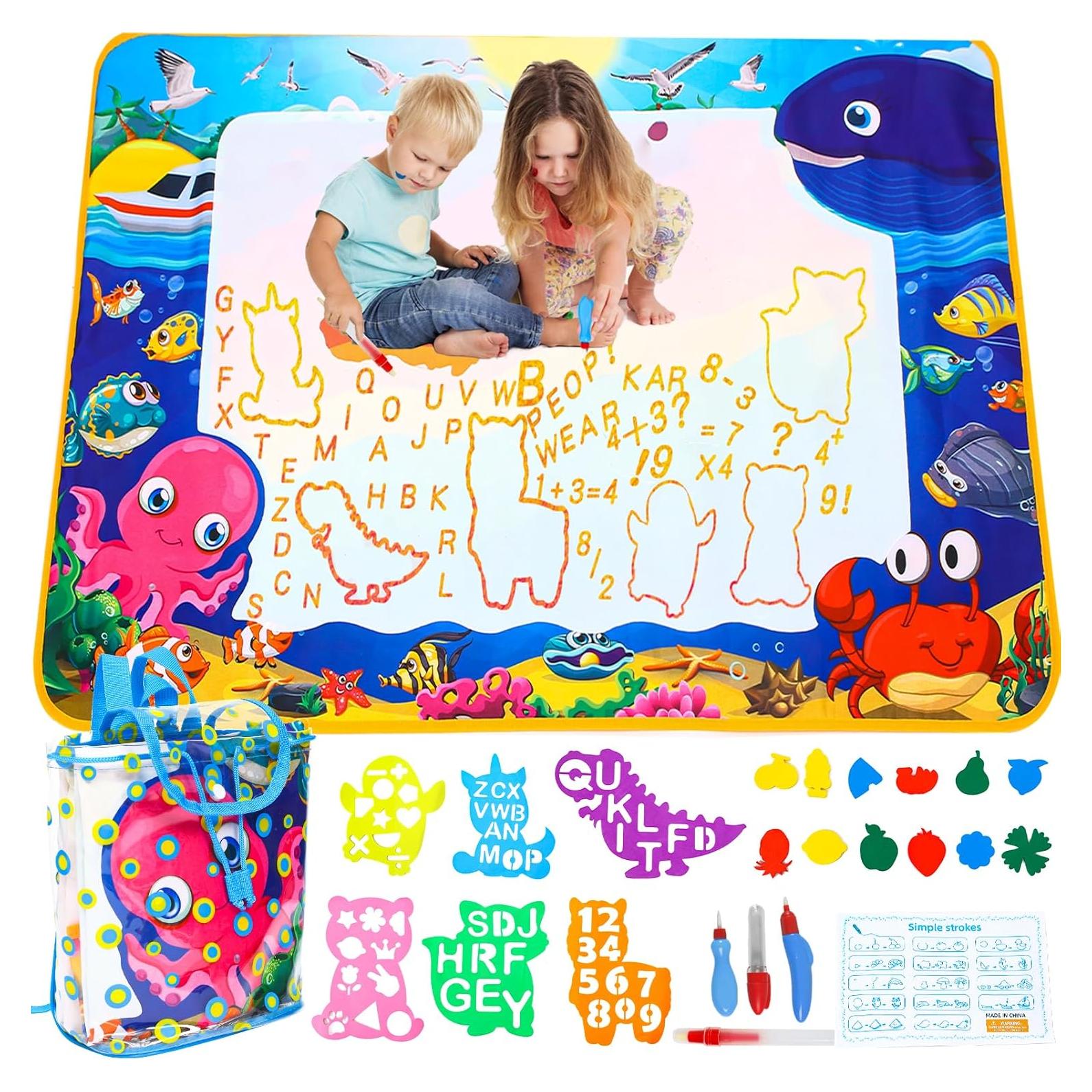 Alfombrilla de Dibujo de Agua Wings Giant 101x74 cm