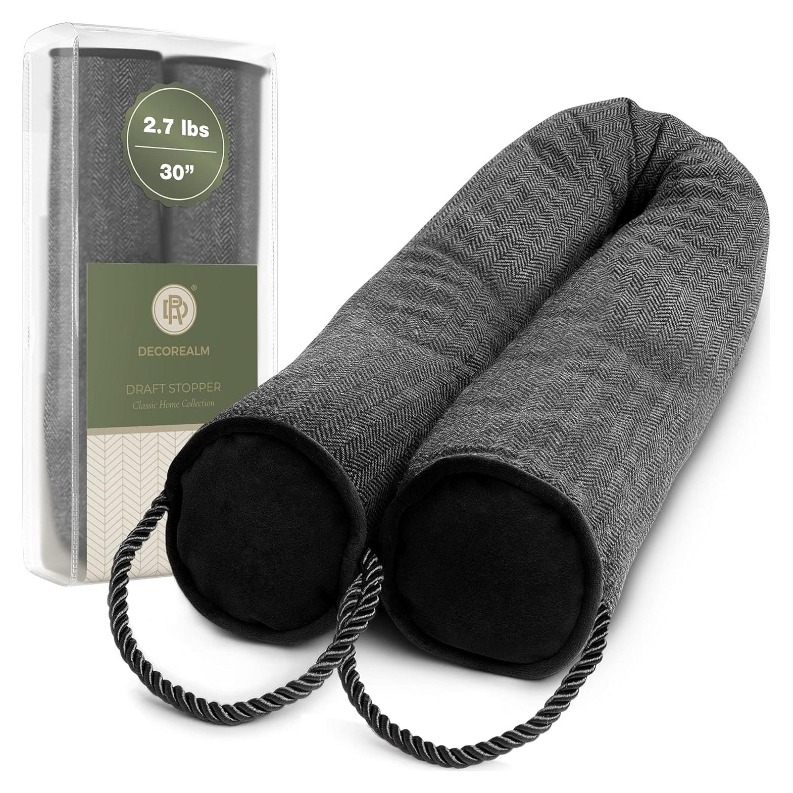 Tope de puerta pesado DECOREALM 76.2 cm a prueba de sonido