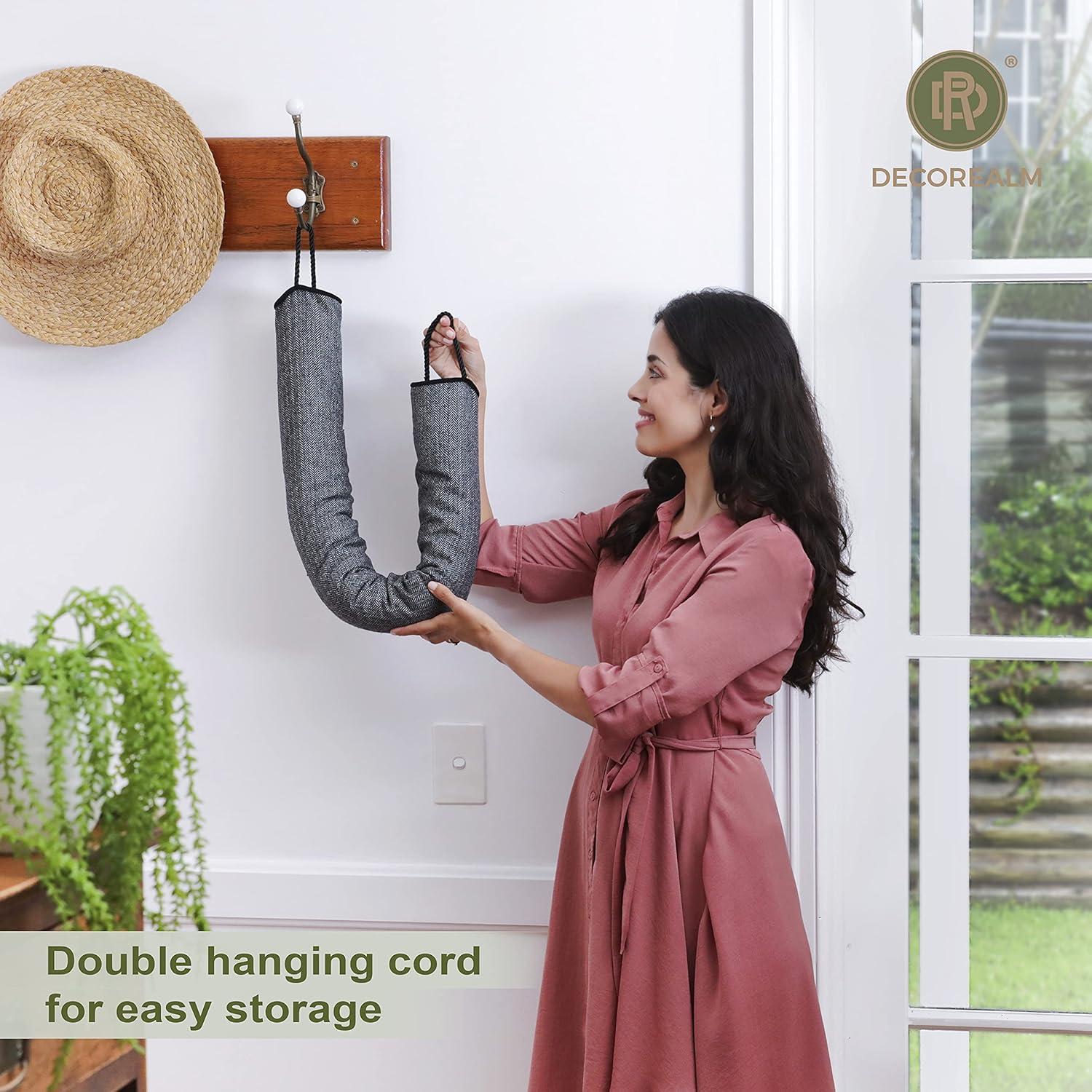 Tope de puerta pesado DECOREALM 76.2 cm a prueba de sonido