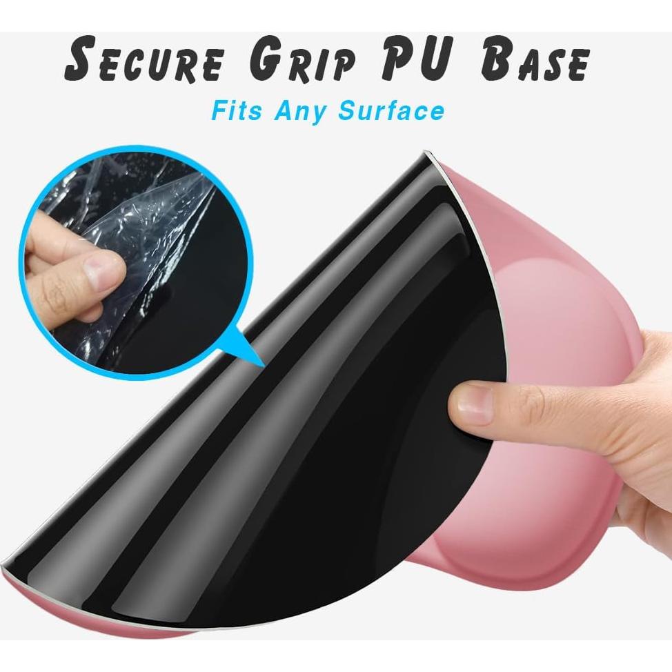 Alfombrilla de Ratón Ergonómica DEMON CHEST Rosa con Gel