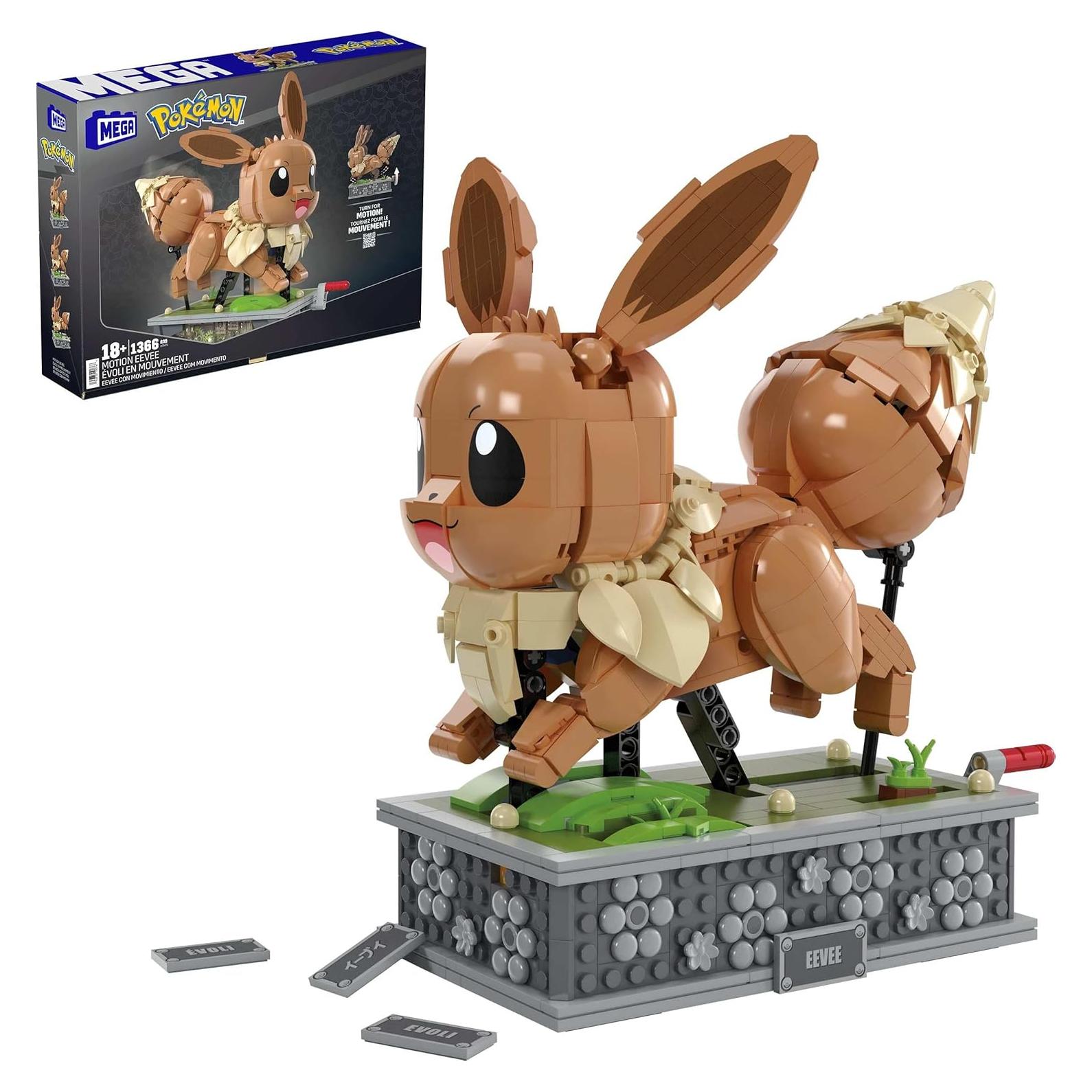 Set de Construcción Mega Pokémon Eevee 1366 Piezas