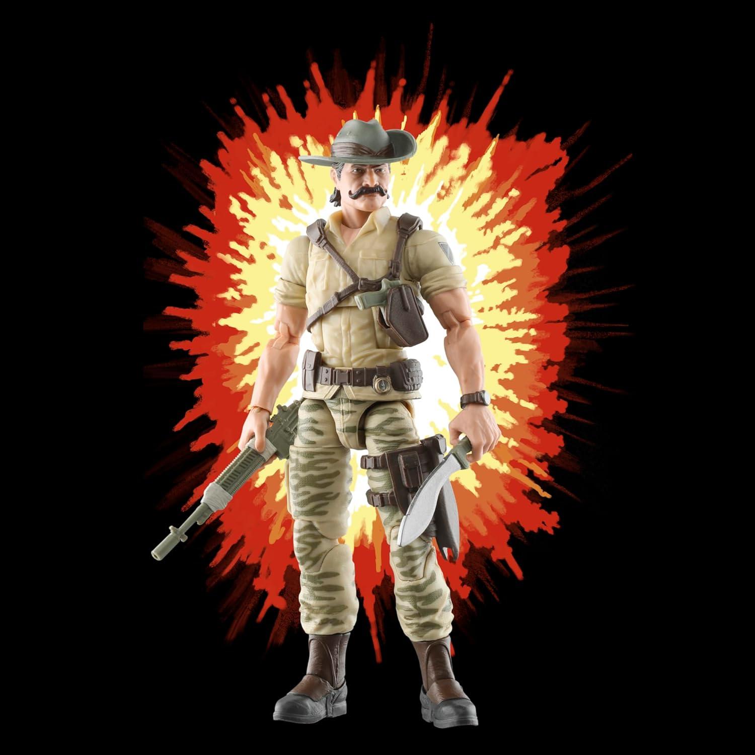 Figura de Acción G.I. Joe Recondo 15 cm con 7 Accesorios