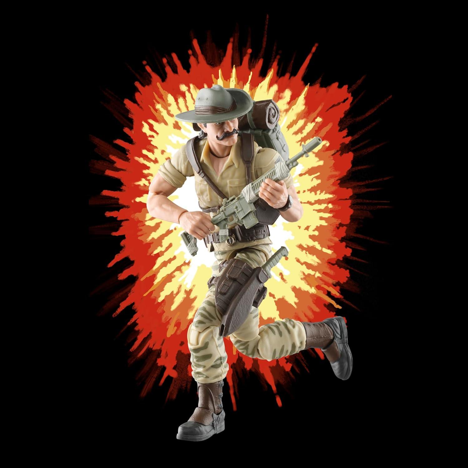 Figura de Acción G.I. Joe Recondo 15 cm con 7 Accesorios