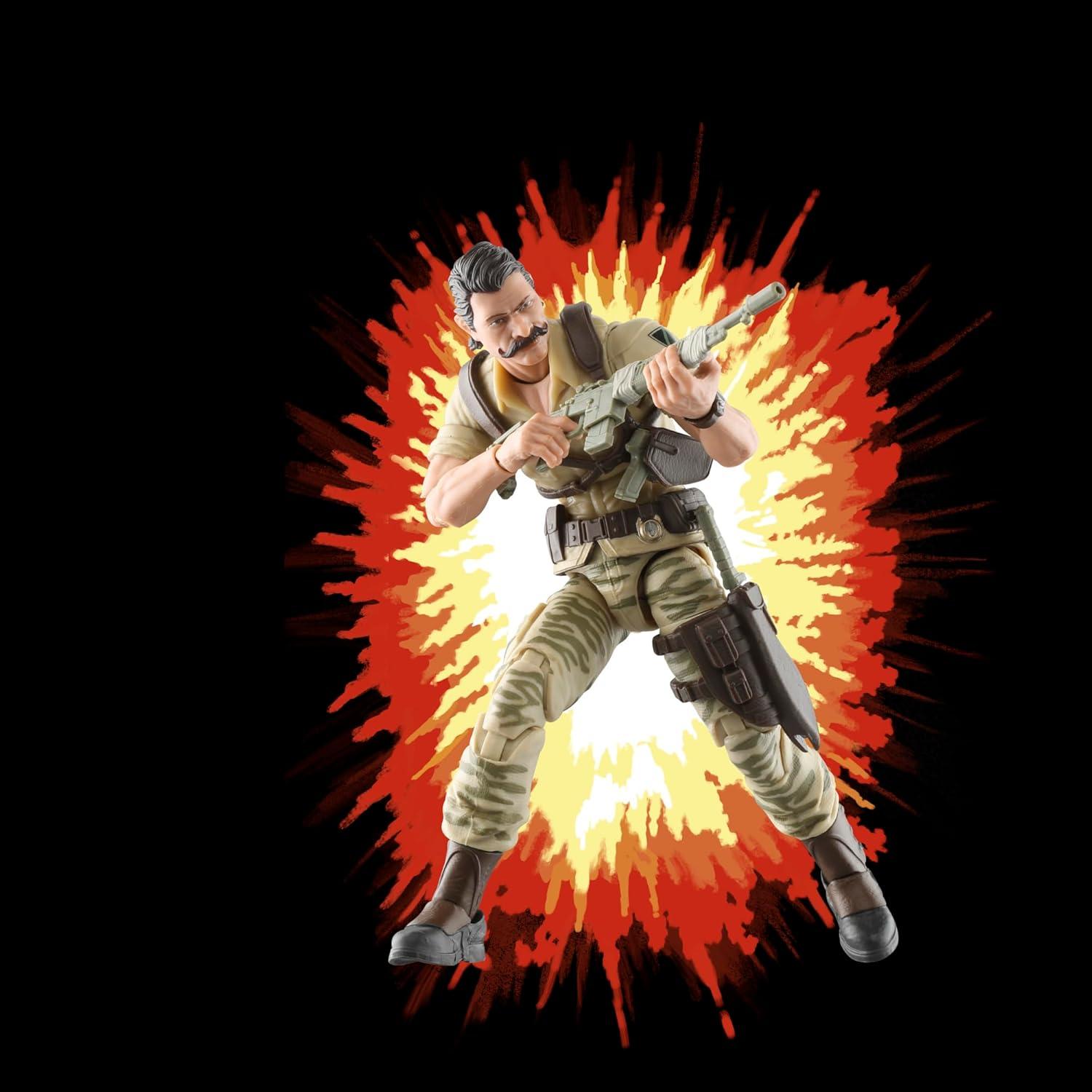 Figura de Acción G.I. Joe Recondo 15 cm con 7 Accesorios