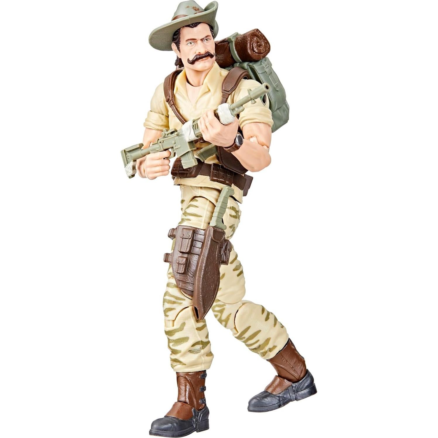 Figura de Acción G.I. Joe Recondo 15 cm con 7 Accesorios