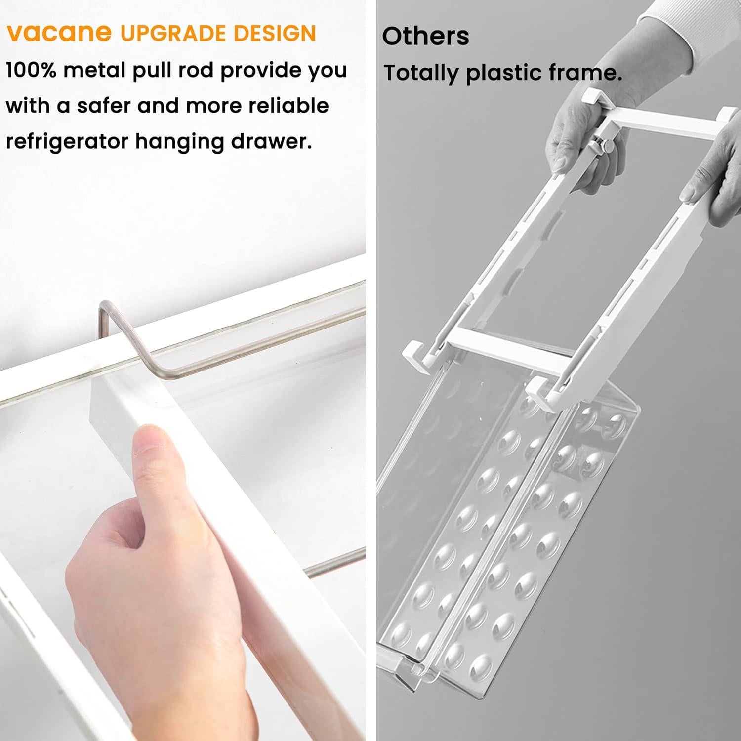 Cajón Organizador para Refrigerador Vacane 35.6x24.4 cm