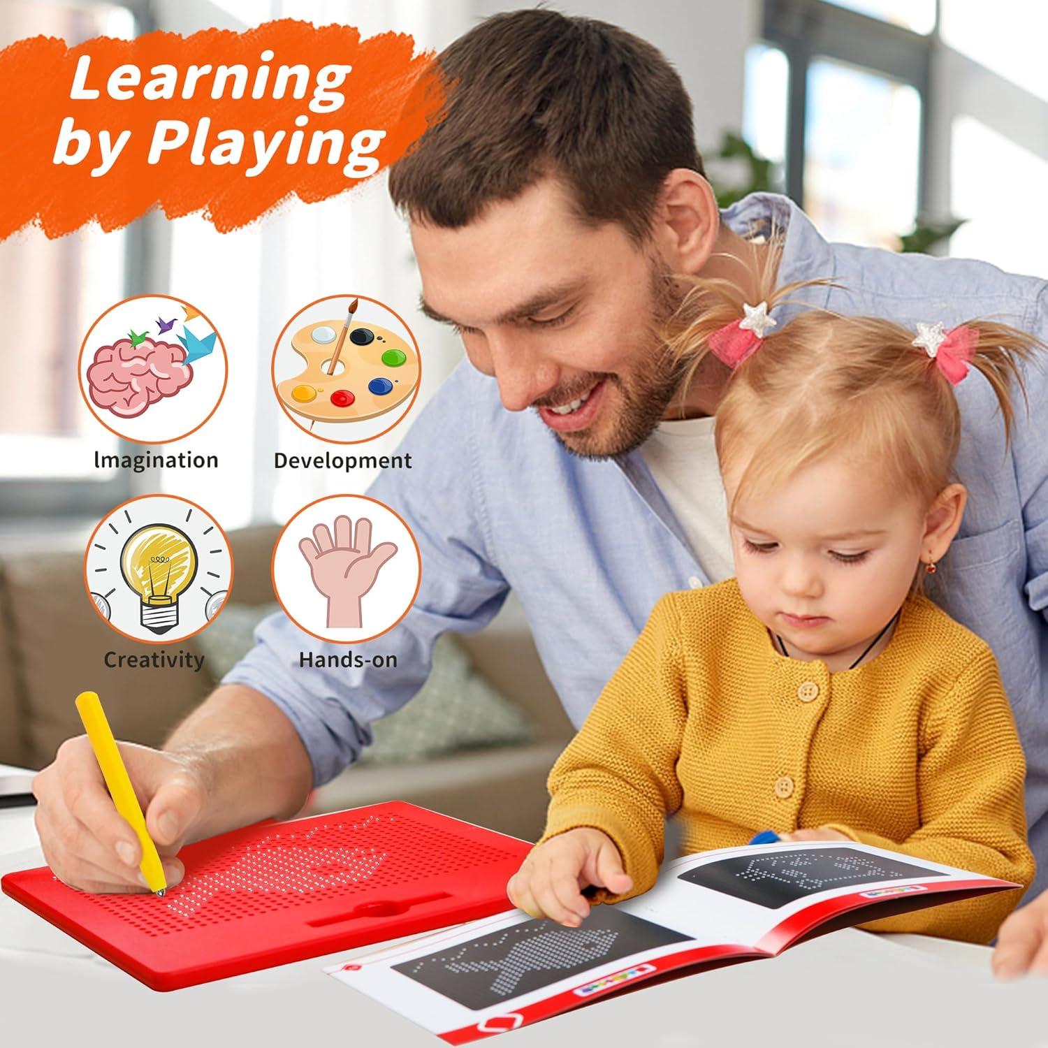 Tablero Magnético MAGBLOCK 31.5x25.4cm para Niños 3+