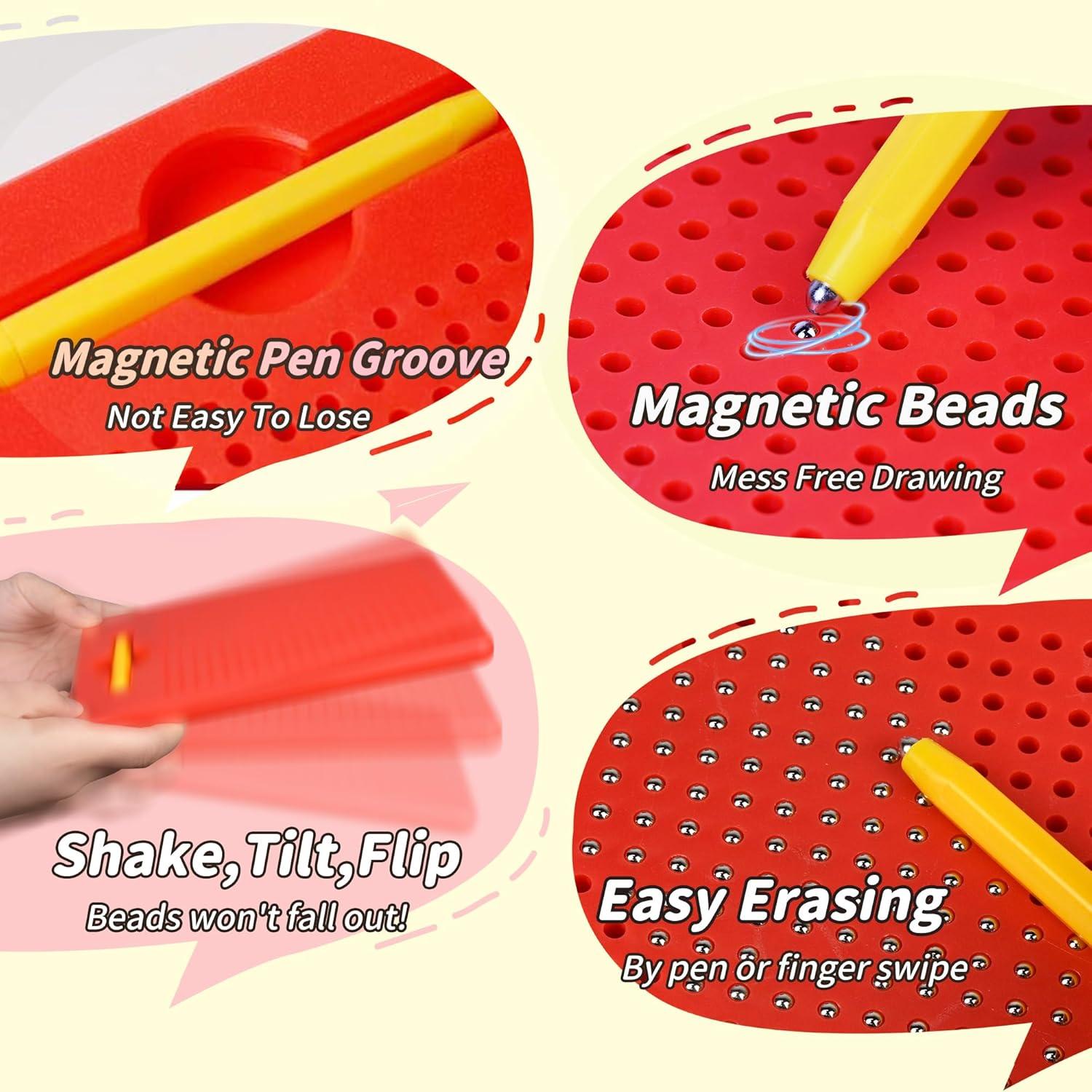 Tablero Magnético MAGBLOCK 31.5x25.4cm para Niños 3+