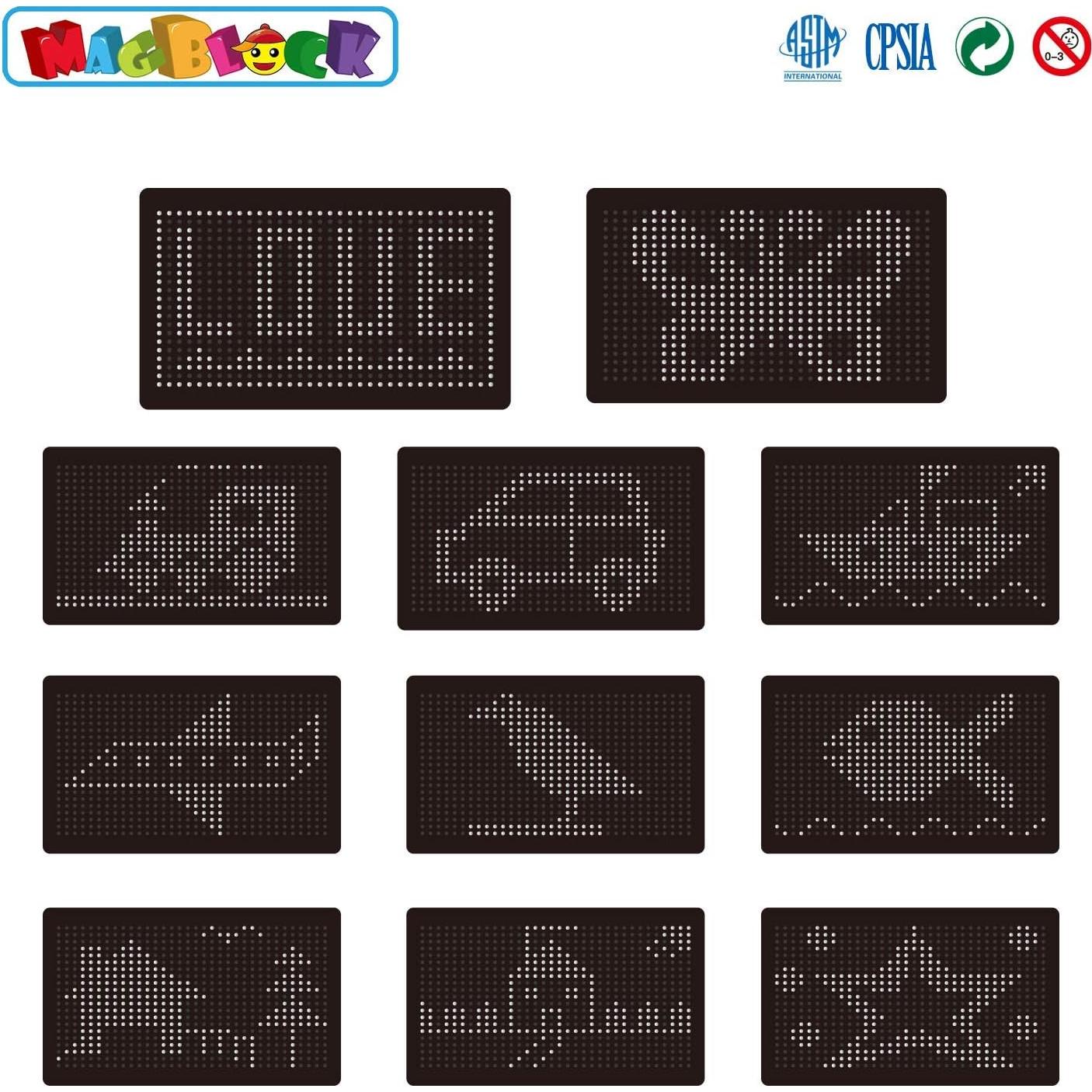 Tablero Magnético MAGBLOCK 31.5x25.4cm para Niños 3+