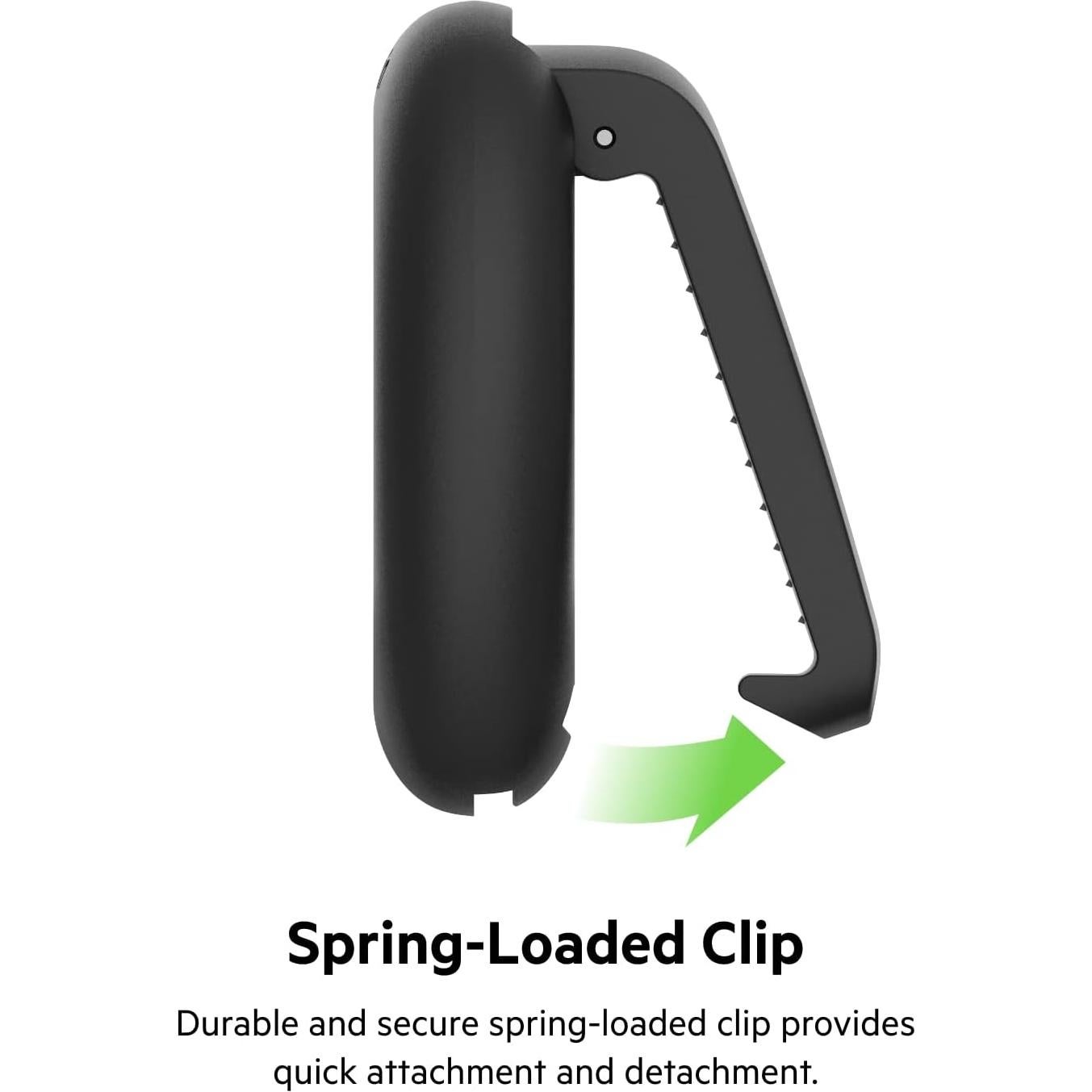 Soporte Seguro Belkin para Apple AirTag con Clip Negro