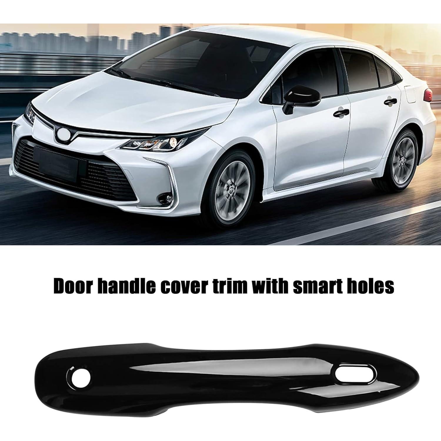 Cubiertas de Espejo y Tapas de Manija Sportuli para Toyota Corolla 2020-2025