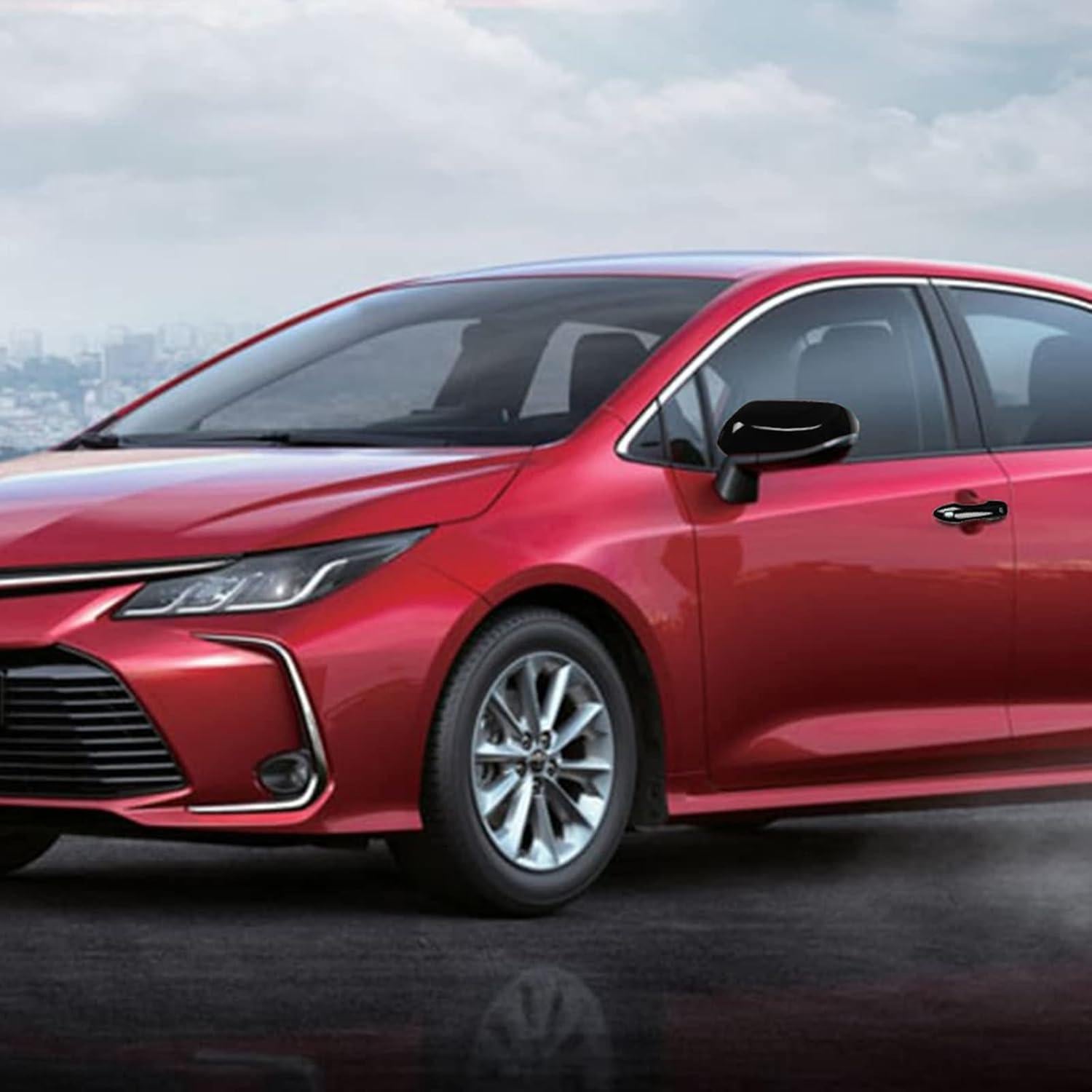 Cubiertas de Espejo y Tapas de Manija Sportuli para Toyota Corolla 2020-2025