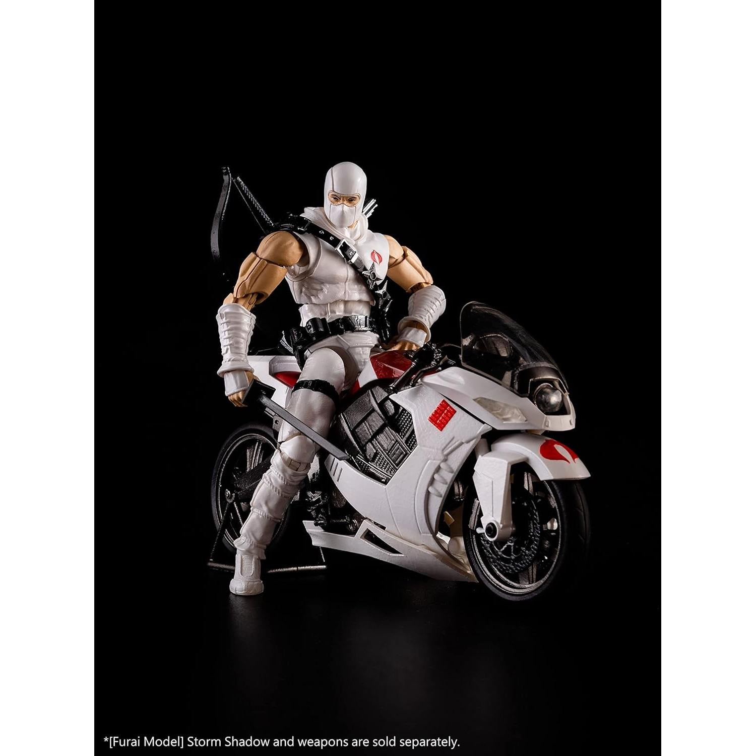 Ciclo Arashikage Flame Toys para Storm Shadow - Modelo Furai