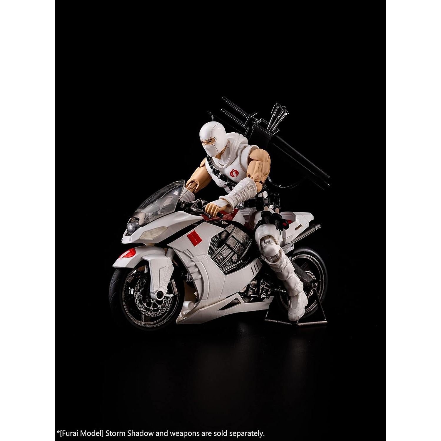 Ciclo Arashikage Flame Toys para Storm Shadow - Modelo Furai