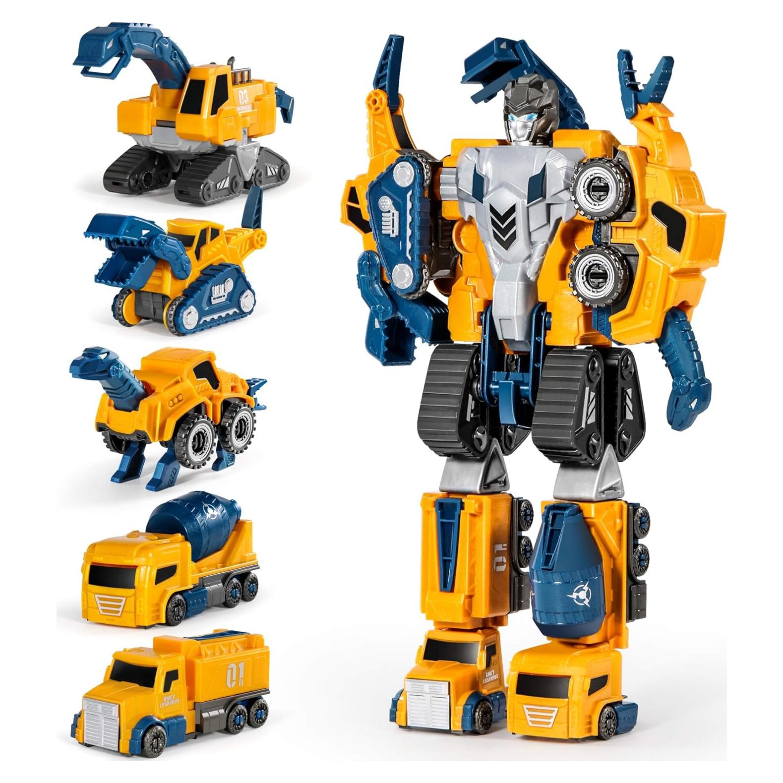 MIEBELY Conjunto de Vehículos de Construcción 5 Piezas