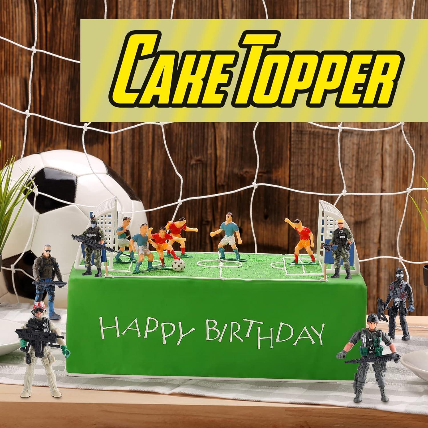 Juego de 18 Soldados del Ejército Skylety 10 cm con Armas