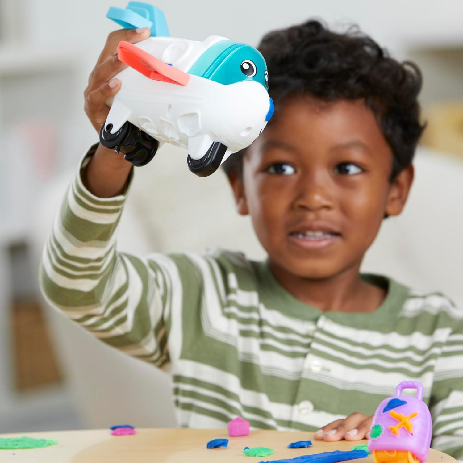 Juego de Inicio Explorador de Aviones Play-Doh con Accesorios