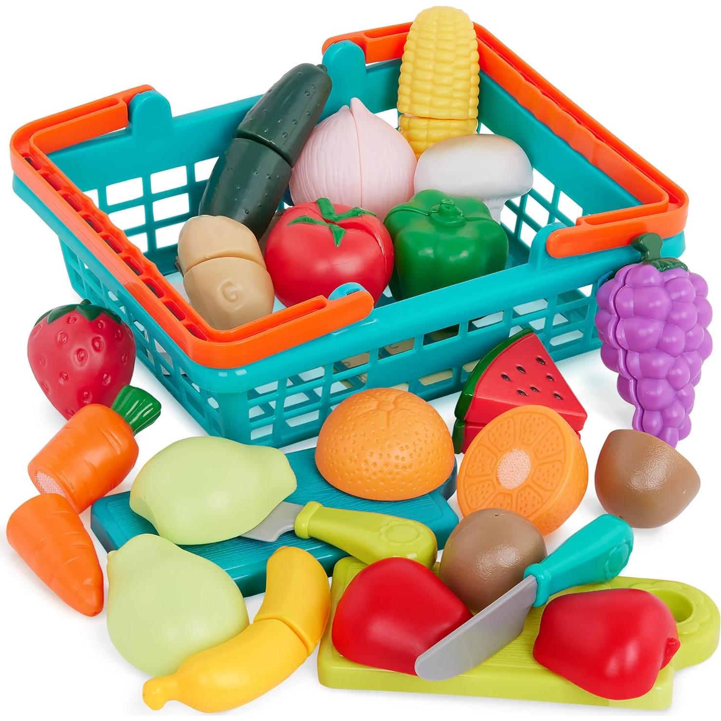 Juego de Comida de Juguete Battat 37 Pcs para Niños 3+