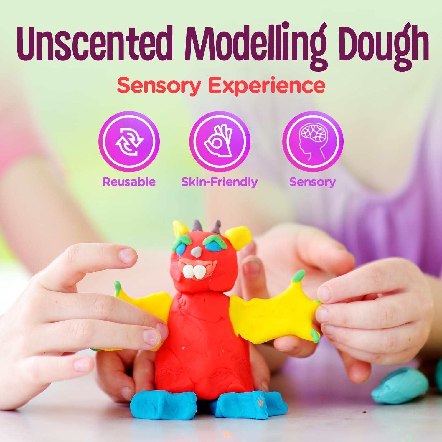 Masa de Modelar Hygloss Dazzlin' Dough 1,36 kg Azul