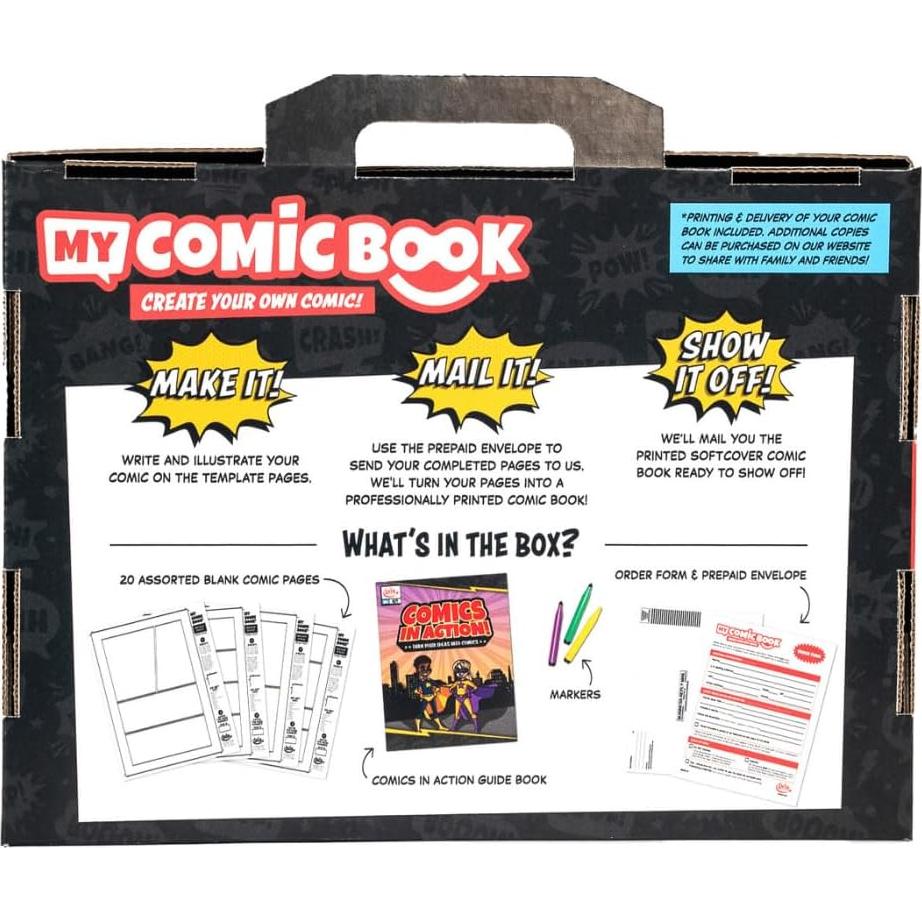 Kit de Creación de Cómics Lulu Jr. 17.15x26.04 cm Multicolor