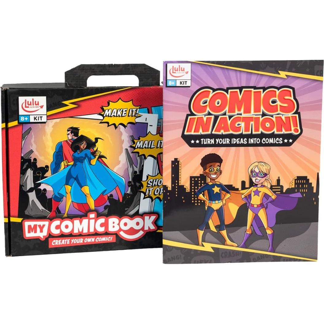 Kit de Creación de Cómics Lulu Jr. 17.15x26.04 cm Multicolor