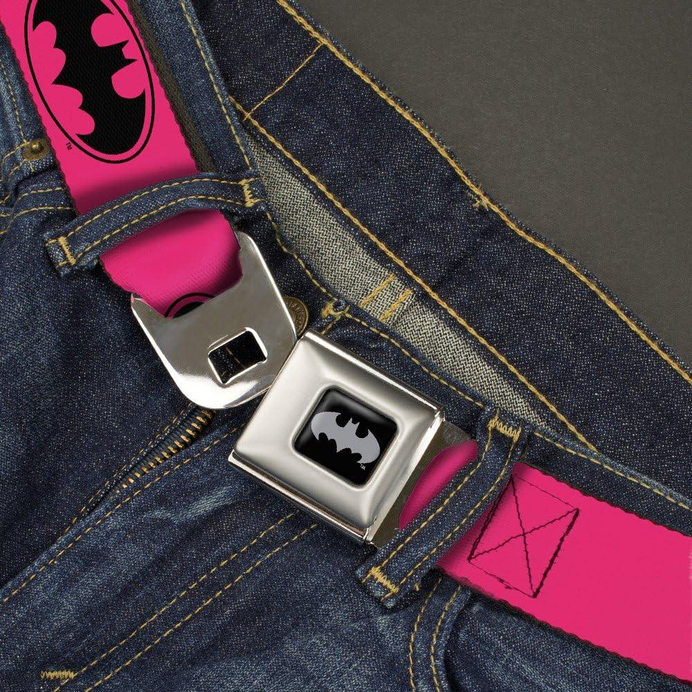 Cinturón de Seguridad Buckle-Down Batman Fucsia/Negro 2.54 cm Ancho 51-91 cm Largo