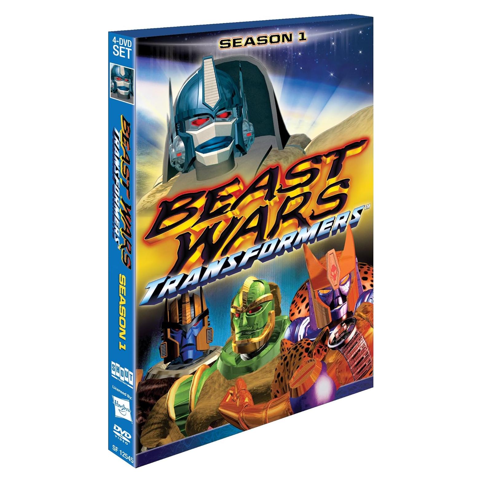 Transformers Bestias Guerras DVD Colección 10 horas