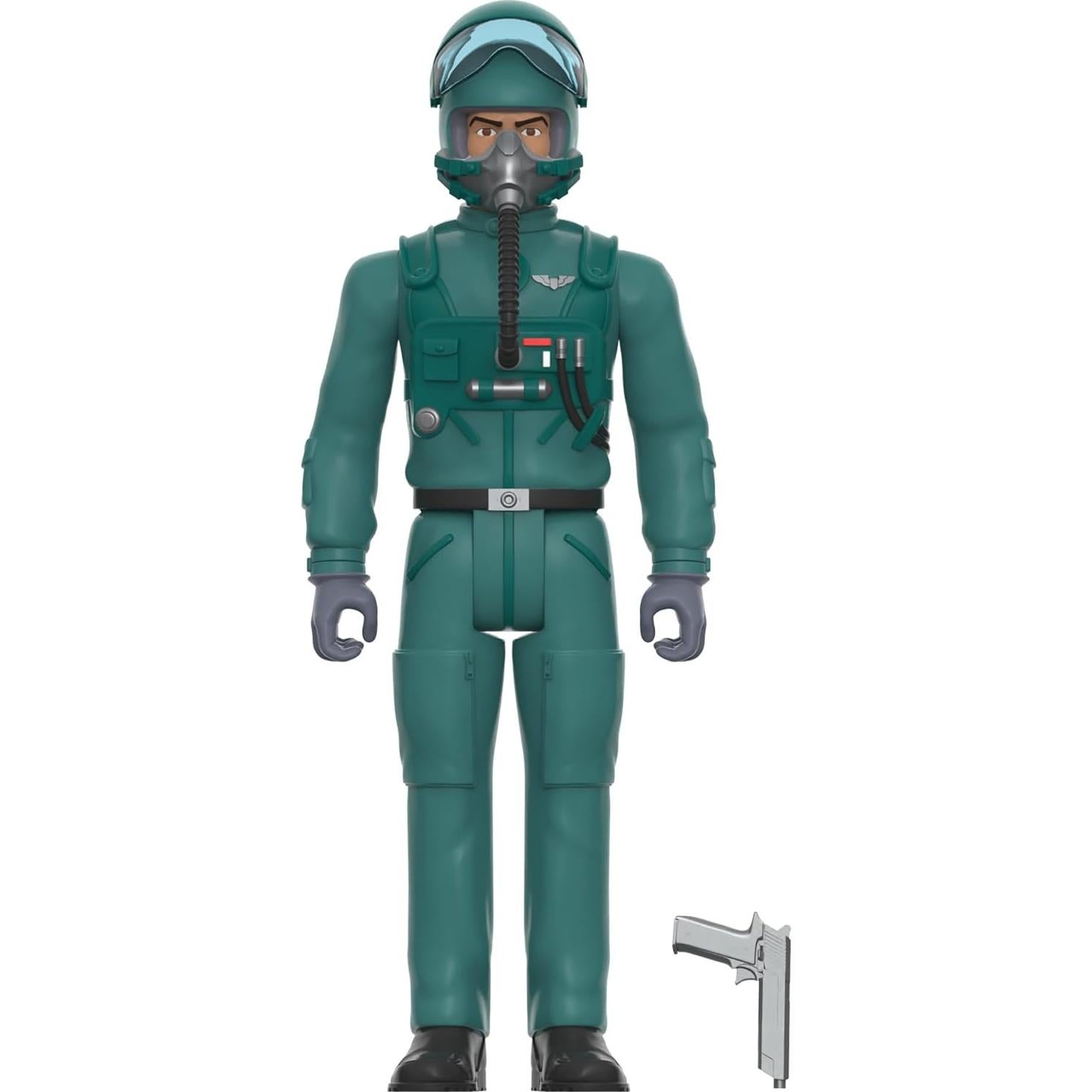 Figura de Acción G.I. Joe Super7 Piloto con Accesorios