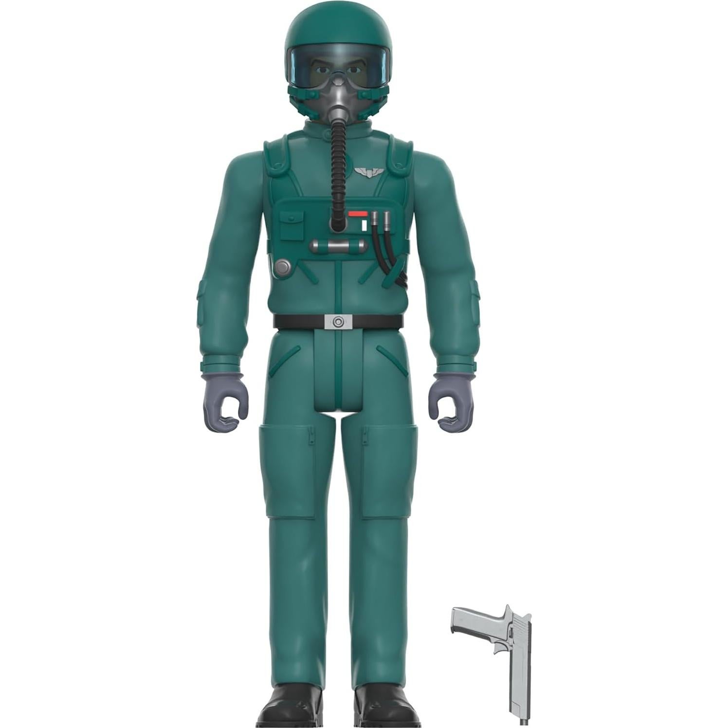 Figura de Acción G.I. Joe Super7 Piloto con Accesorios