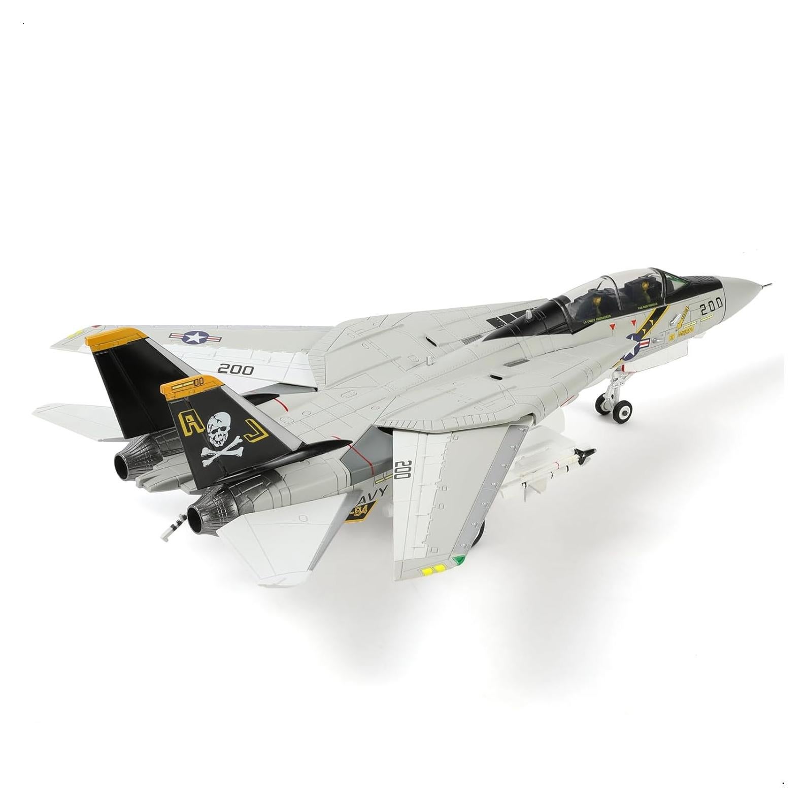 Modelo F-14 Tomcat 1/72 NUOTIE VF-84 Jolly Rogers Metal