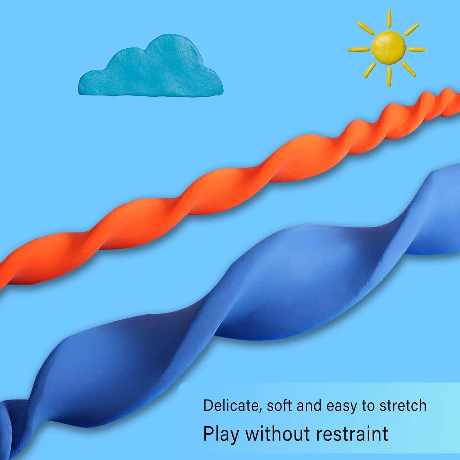 Arcilla Mágica para Modelar VANJETO 198 g Seca al Aire