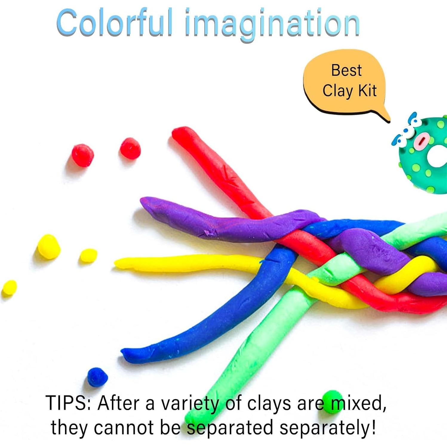 Arcilla Mágica para Modelar VANJETO 198 g Seca al Aire