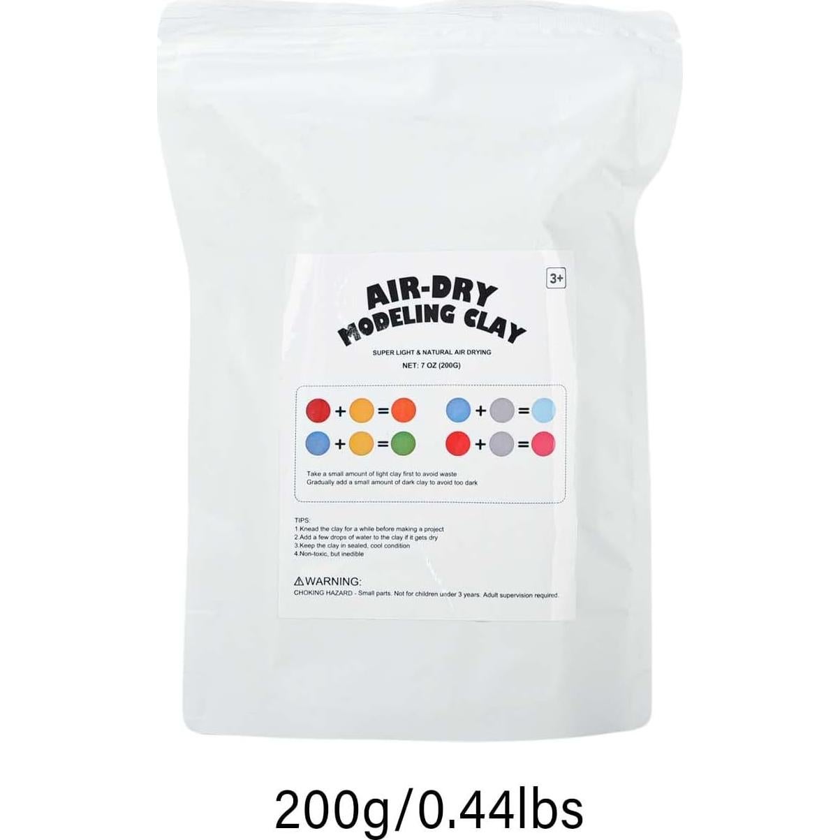 Arcilla Mágica para Modelar VANJETO 198 g Seca al Aire