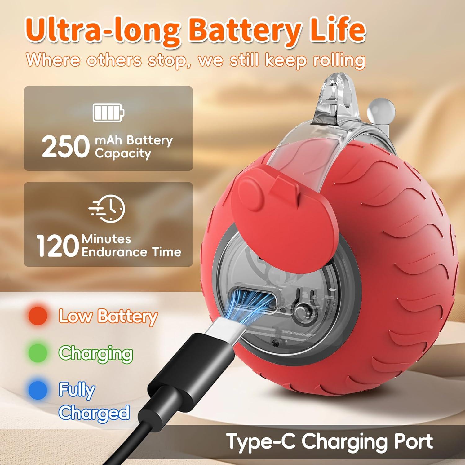 Juguete Interactivo para Gatos UPSKY Bola Eléctrica 5.7cm