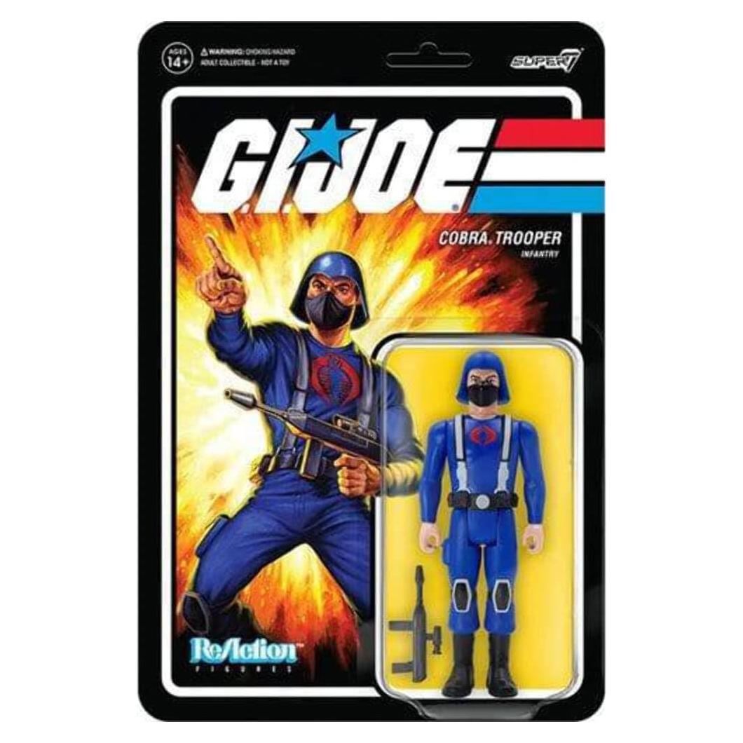 Figura G.I. Joe Cobra Trooper H-Back Super7 Rosa 9.5 cm