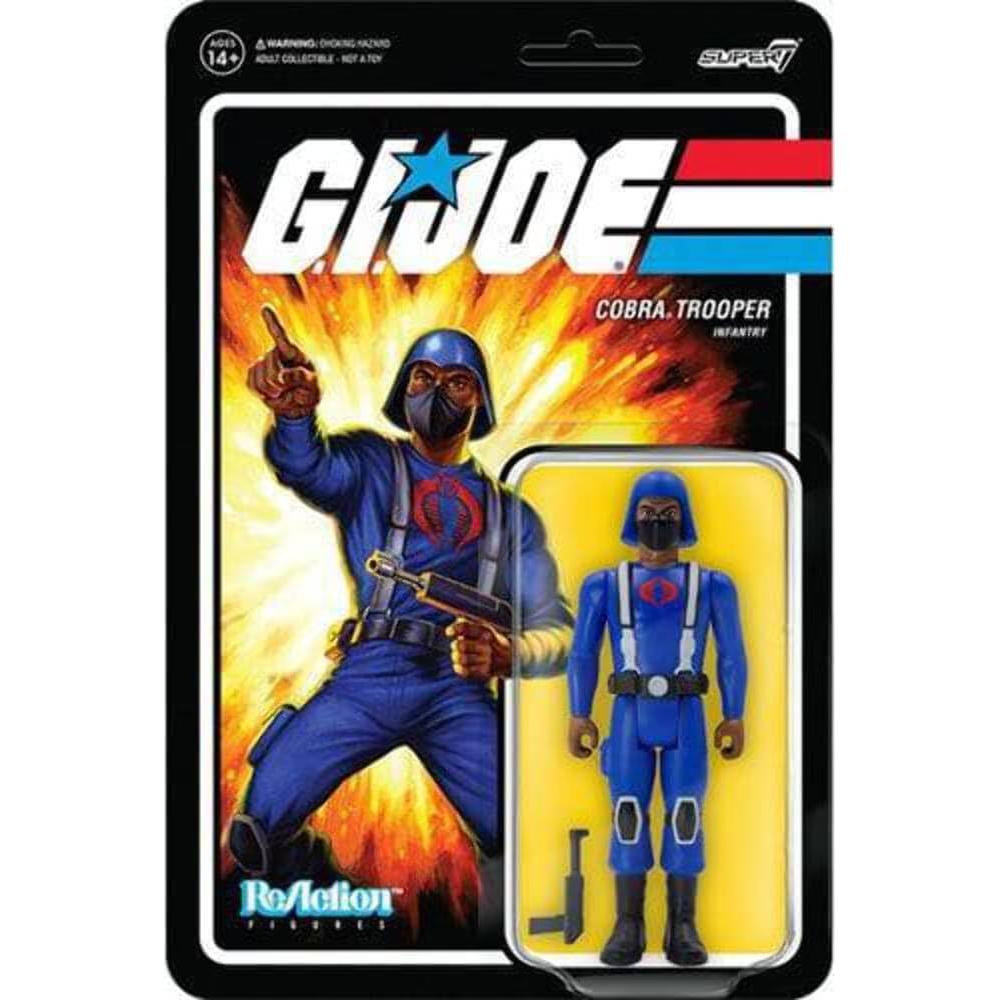 Figura G.I. Joe Cobra Trooper H-Back Super7 Rosa 9.5 cm