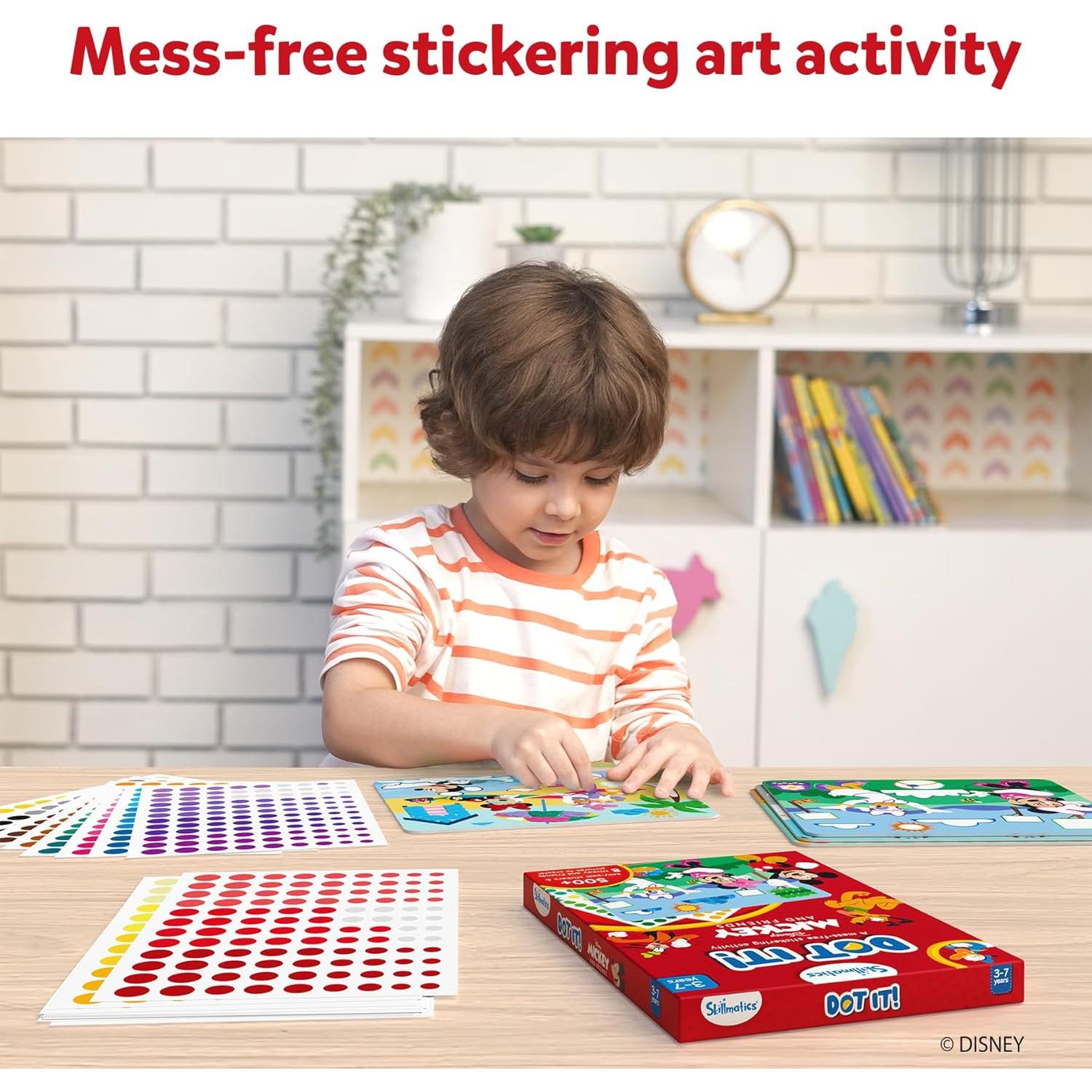 Kit de Manualidades Skillmatics Mickey y Amigos - 500 Stickers