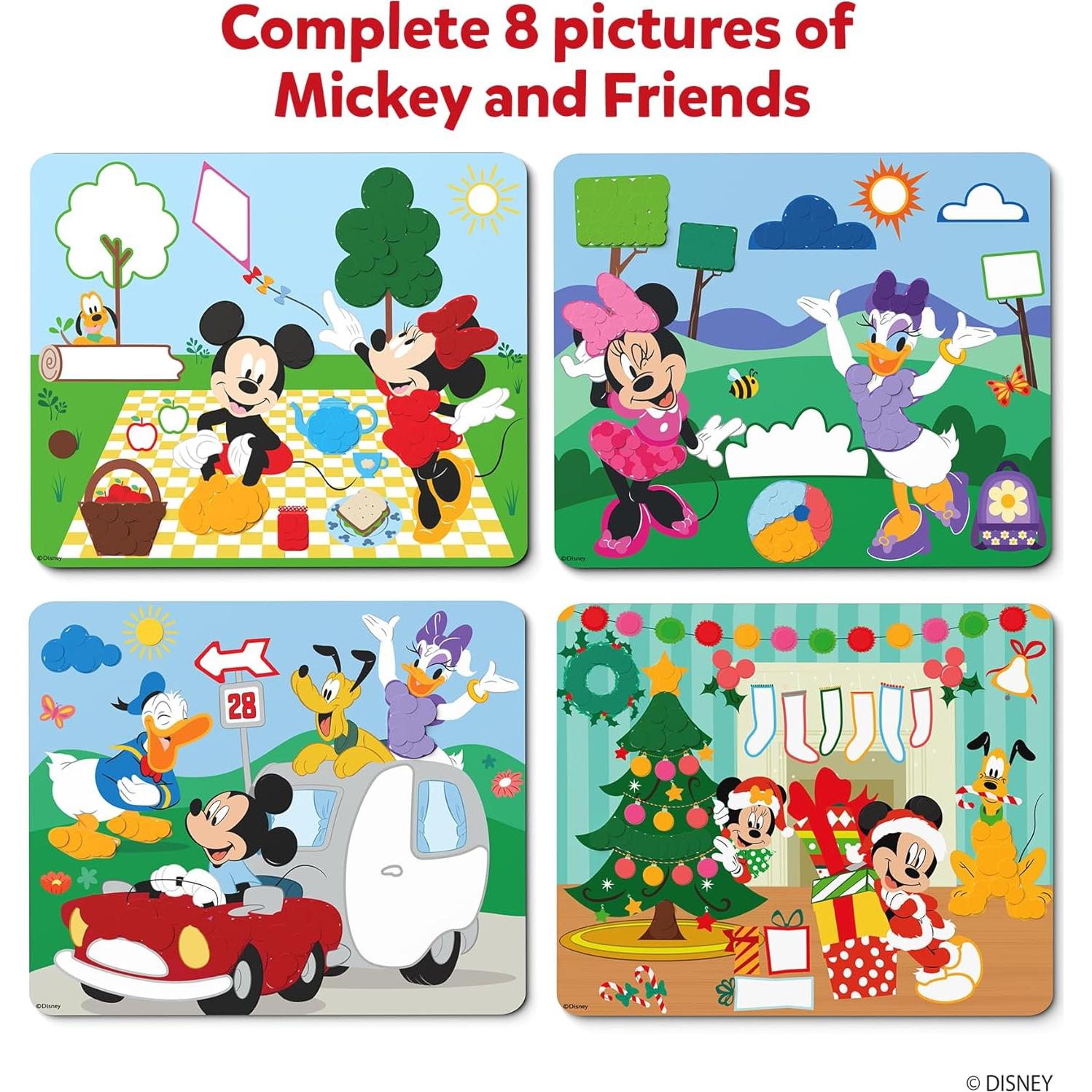 Kit de Manualidades Skillmatics Mickey y Amigos - 500 Stickers