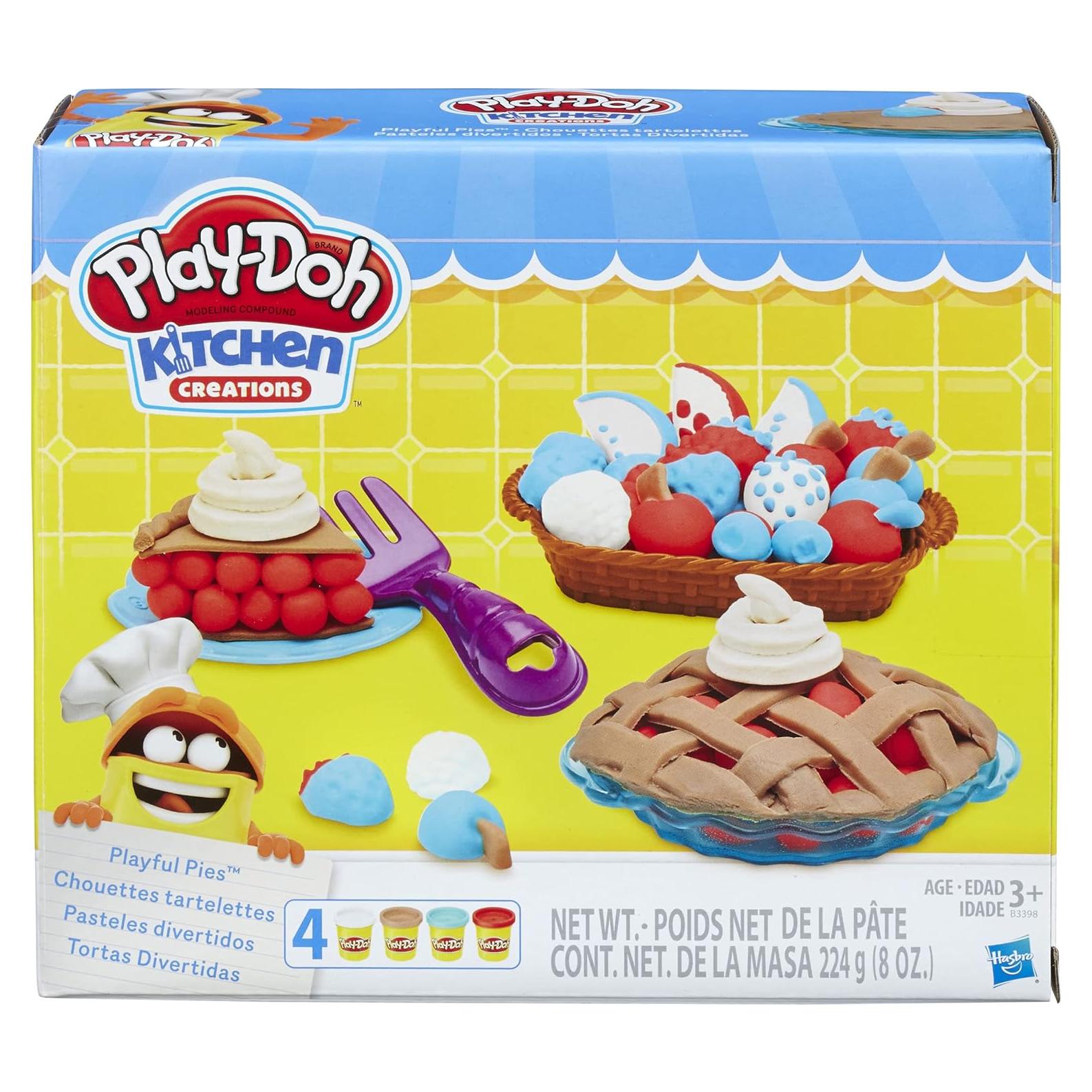 Juego de Masa Play-Doh Tartas Juguetonas - No Tóxico