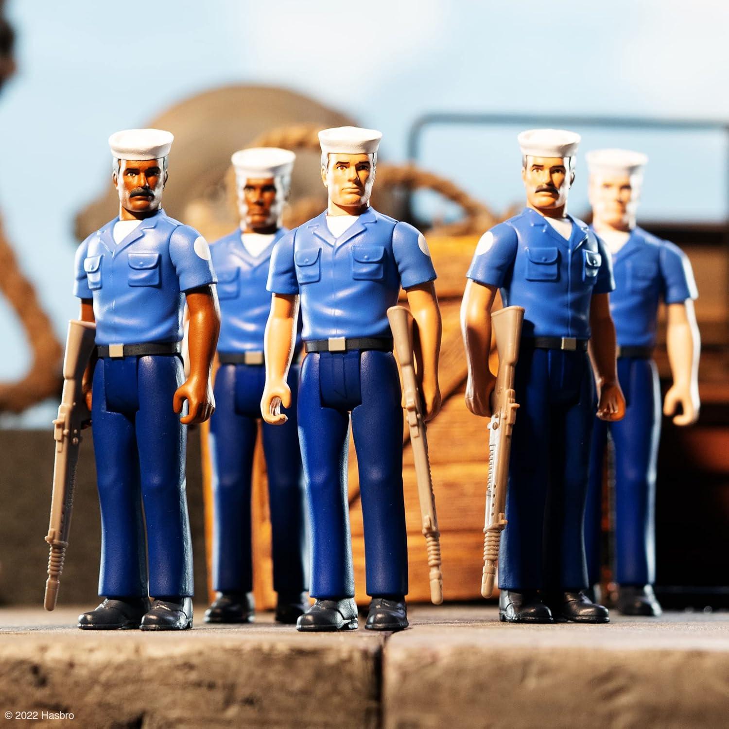 Figura G.I. Joe Super7 Blueshirt Afeitado Limpio 9.5 cm