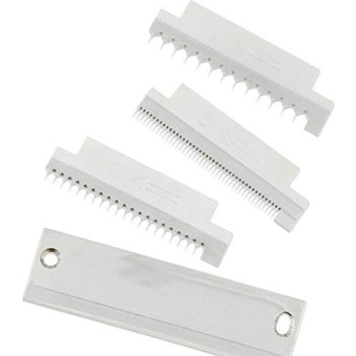 Benriner Mandoline Slicer with 4 Blades, Japanese Stainless Steel, BPA Free, 12.75 x 3.625-Inches, Beige