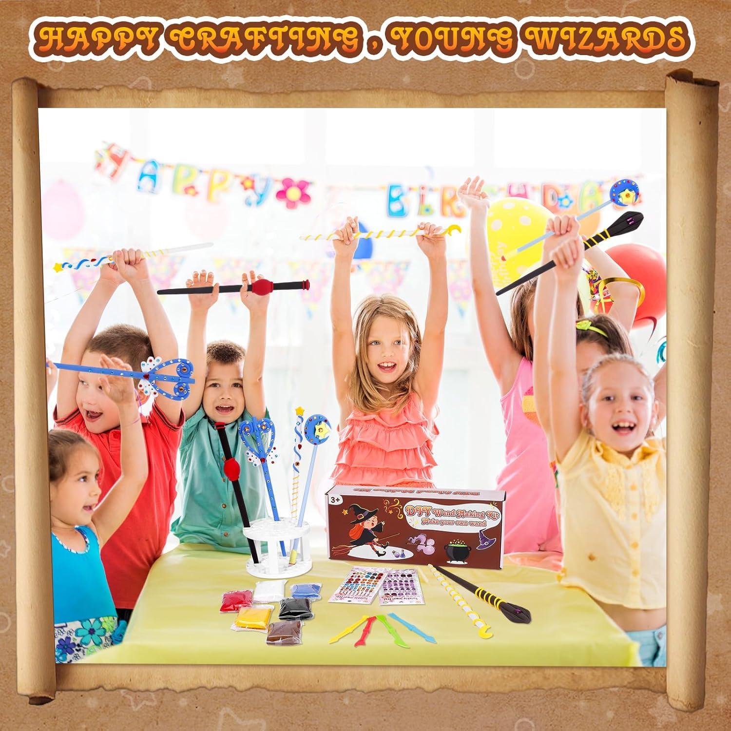 Kit de Varitas Mágicas DIY EnchantZone - 18 Varitas y Accesorios