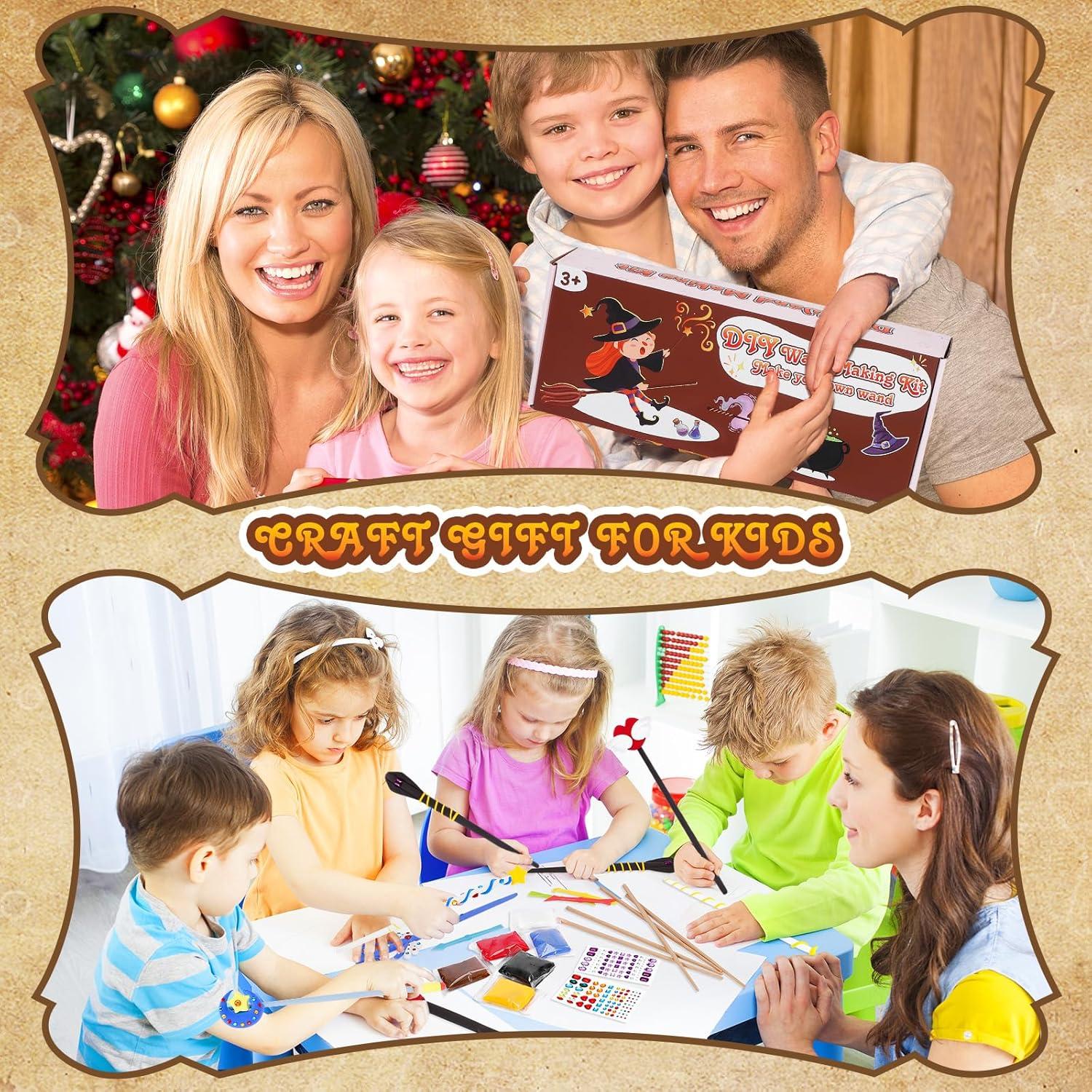 Kit de Varitas Mágicas DIY EnchantZone - 18 Varitas y Accesorios