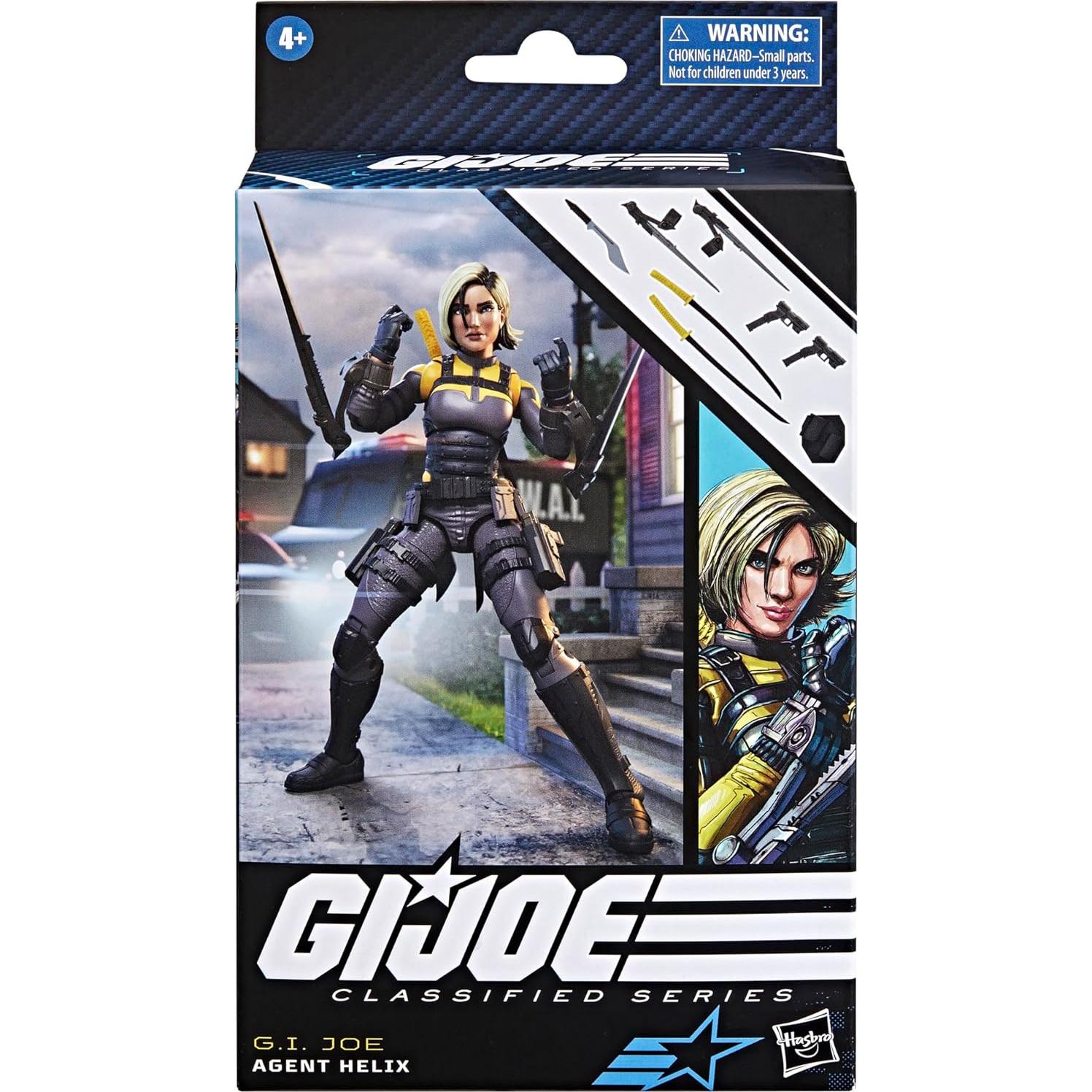 Figura de Acción G.I. Joe Agente Helix 15 cm con Accesorios