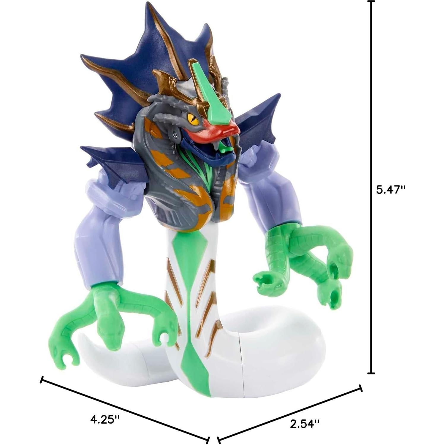 Figura de Acción He-Man Rey Hiss Mattel 13.9 cm Posable