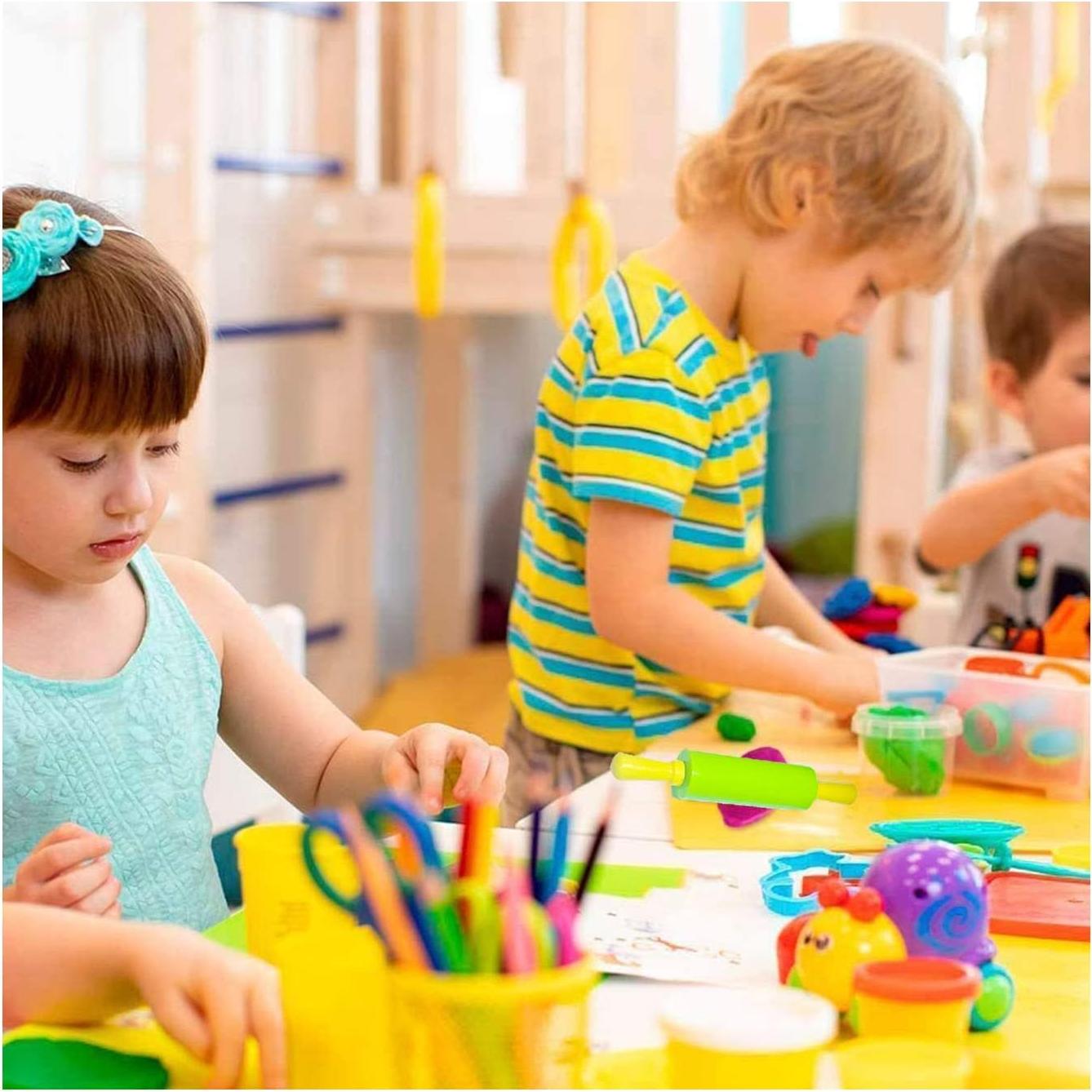 Juego de Herramientas de Arcilla AOIRFUQ 6 Piezas Niños