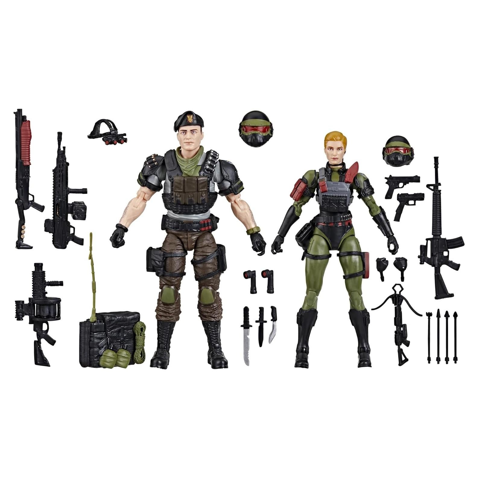 Figuras de Acción G.I. Joe Clasificado Falcon y Quarrel 15 cm